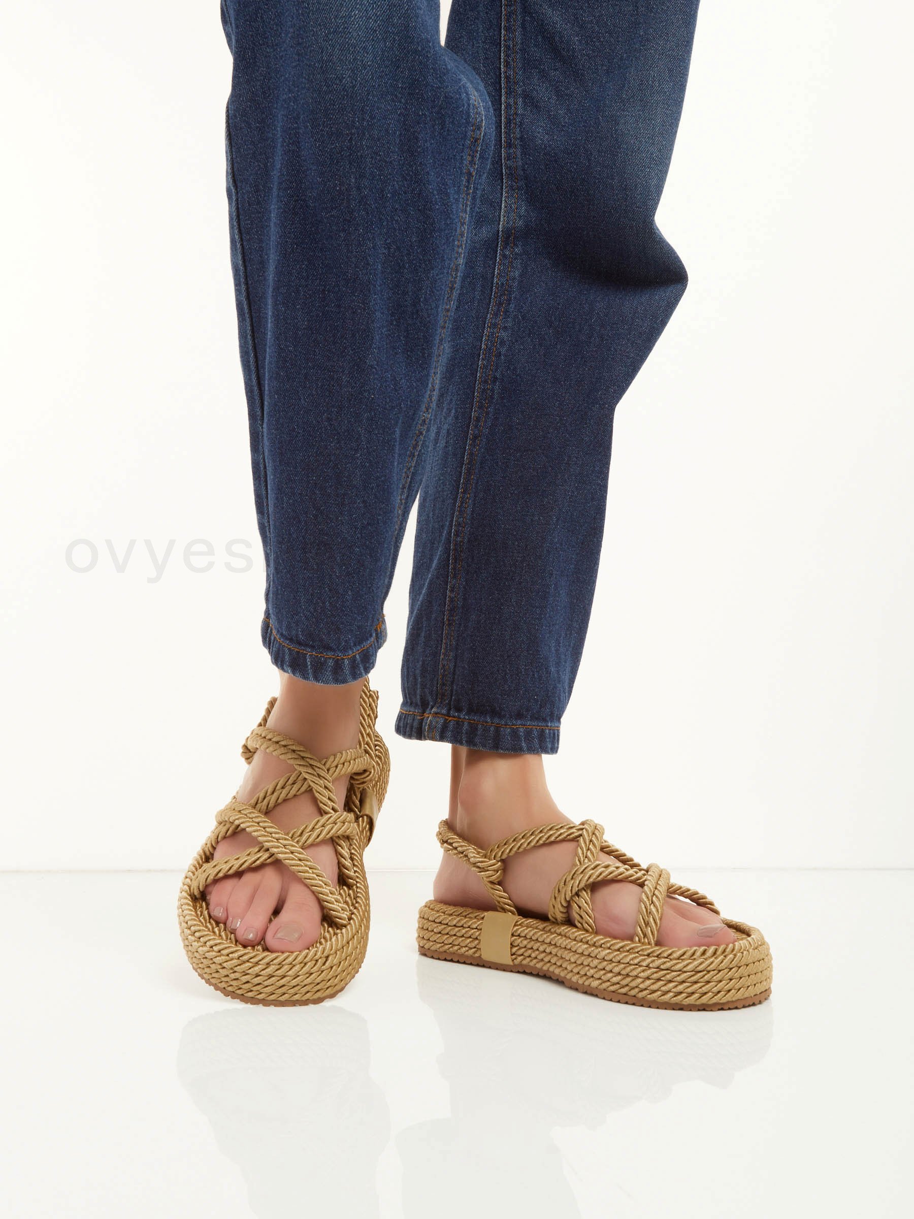 (image for) Classiche Rope Flat Sandal F0817885-0710